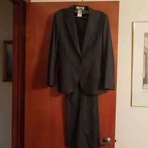 Authentic Chloe grey pinstripe pant suit